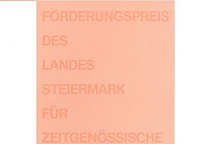 Förderungspreis des Landes Steiermark für zeitgenössische bildende Kunst 1994
