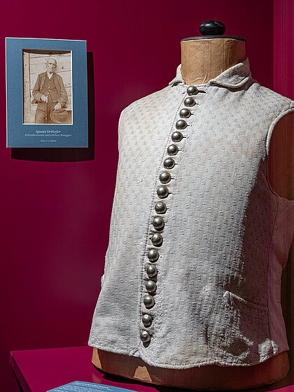 Vest, journeyman's piece by Peter Rosegger