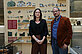 Th curators of the exhibition "Graz 1699" Sarah Kiszter and Daniel Modl
