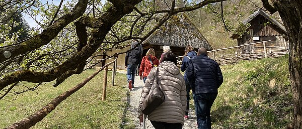 Guided tours through the museum valley