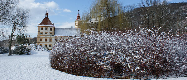 Der Schlosspark im Winter