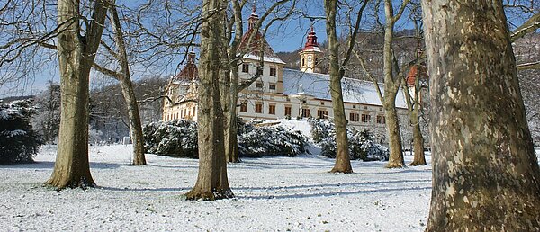 Park and Gardens during winter