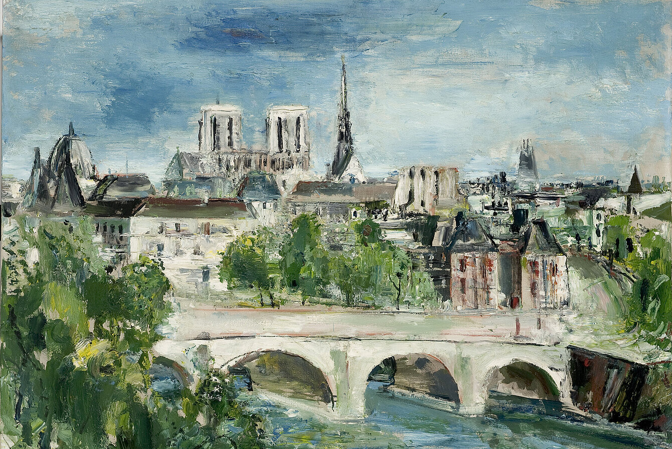 Wilhelm Thöny, Paris - Île de la Cité, 1929/30,